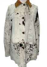 Load image into Gallery viewer, Reversible Pony Hair Button Down Jacket
