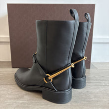 Load image into Gallery viewer, Tess Horsebit Leather Ankle Boots
