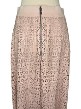 Load image into Gallery viewer, NWT Sosie Vegan-Leather Flared Midi Skirt
