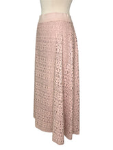 Load image into Gallery viewer, NWT Sosie Vegan-Leather Flared Midi Skirt
