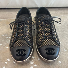 Load image into Gallery viewer, Mesh &amp; Leather CC Cap Toe Sneakers
