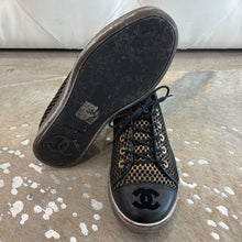 Load image into Gallery viewer, Mesh &amp; Leather CC Cap Toe Sneakers
