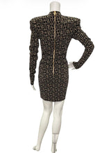 Load image into Gallery viewer, NWT Monogram Knit Bodycon Mini Dress
