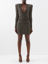 Load image into Gallery viewer, NWT Monogram Knit Bodycon Mini Dress
