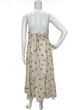 Load image into Gallery viewer, Gavin Tie-Back Beaded Shell Midi Dress
