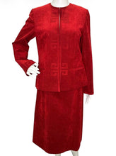 Load image into Gallery viewer, Vintage Two Piece Blazer Skirt Set
