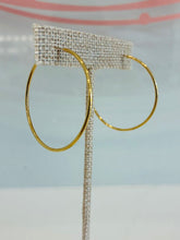 Load image into Gallery viewer, 18K Yellow Gold Hoop Earrings
