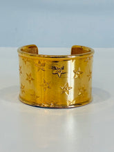 Load image into Gallery viewer, Vintage Gold Toned Cuff Bracelet
