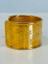 Load image into Gallery viewer, Vintage Gold Toned Cuff Bracelet
