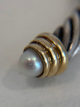 Load image into Gallery viewer, Classic Cable Bracelet in Sterling Silver/14K/Pearls
