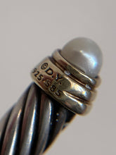 Load image into Gallery viewer, Classic Cable Bracelet in Sterling Silver/14K/Pearls
