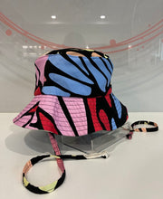 Load image into Gallery viewer, 22S Multicolor Logo Bucket Cloche Hat
