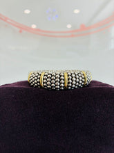 Load image into Gallery viewer, Gold Station Caviar Bracelet 15mm
