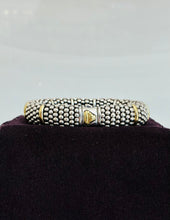 Load image into Gallery viewer, Gold Station Caviar Bracelet 15mm
