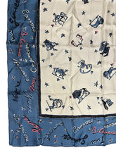 Load image into Gallery viewer, Astrology Motif Silk Scarf
