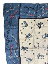 Load image into Gallery viewer, Astrology Motif Silk Scarf
