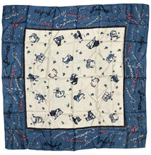 Load image into Gallery viewer, Astrology Motif Silk Scarf
