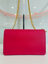 Load image into Gallery viewer, Saffiano Leather Wallet on Chain
