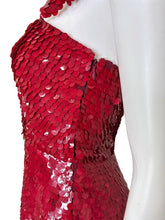Load image into Gallery viewer, NWT Sequined Silk-Chiffon Gown

