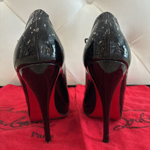 Load image into Gallery viewer, Patent Leather Christ 100 Lace Up Booties
