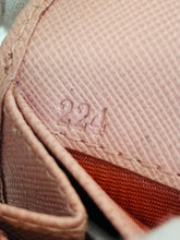 Load image into Gallery viewer, Saffiano Leather Lux Metal Bar Continental Wallet
