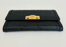 Load image into Gallery viewer, GG Embossed Leather Long Wallet
