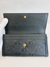 Load image into Gallery viewer, GG Embossed Leather Long Wallet
