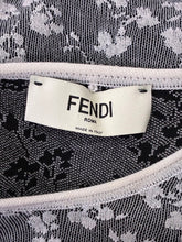 Load image into Gallery viewer, Floral Motif Jacquard Short Sleeved T-Shirt
