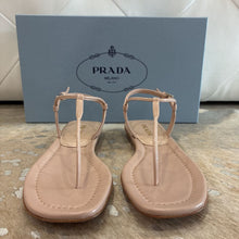 Load image into Gallery viewer, NIB Patent Leather Thong Sandals
