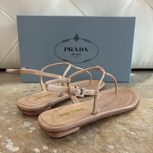 Load image into Gallery viewer, NIB Patent Leather Thong Sandals
