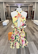 Load image into Gallery viewer, NWT Laelia Cross Front Mini Dress Retail $650
