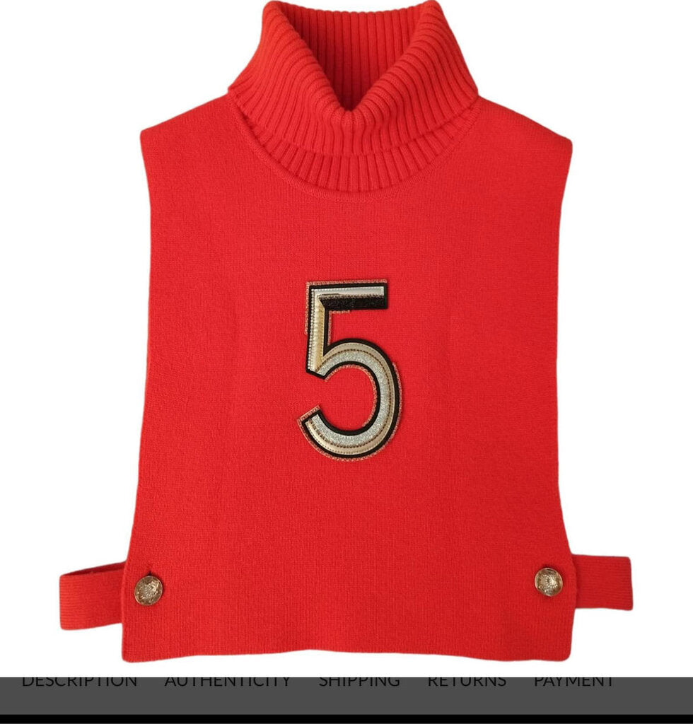 5A Sweater F/W 2021 N°5 Cashmere Top